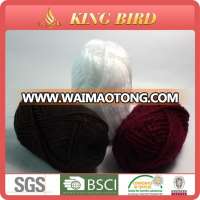 Textiles smooth soft quality wool acrylic yarn acrylic wool